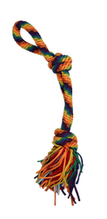 Touwspeelgoed regenboog 66 cm