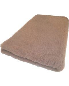 vet bed effen 16 verschilde kleuren maat 100x75