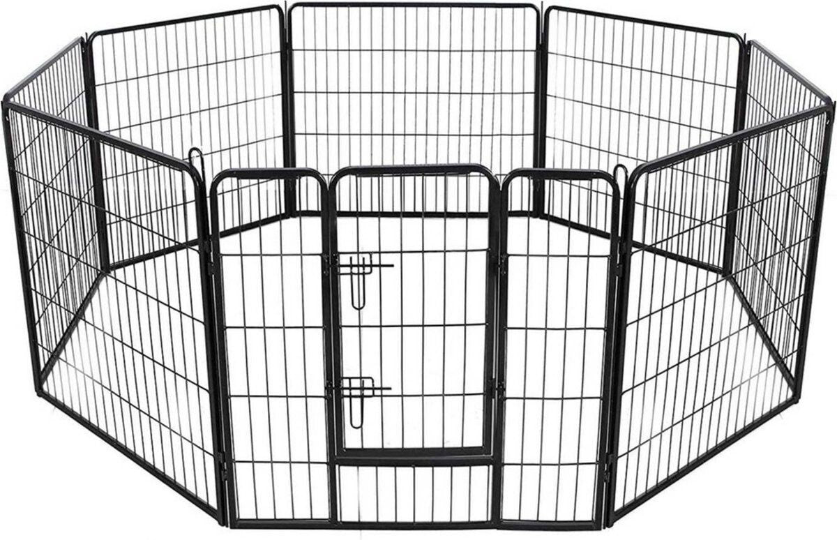 PREMIUM PUPPYREN - ZWART GECOAT 640 cm