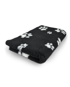 VET BED - 2 KLEUREN MET POOTJES - ANTISLIP HONDENMAT 75x50cm 31 verschillende