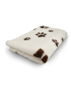 VET BED -bulk 5 stuks van 100x75cm creme/bruin