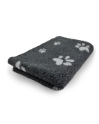 VET BED - 2 KLEUREN MET POOTJES - ANTISLIP HONDENMAT 75x50cm 31 verschillende