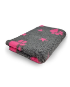 VET BED - 2 KLEUREN MET POOTJES - ANTISLIP HONDENMAT 75x50cm 31 verschillende