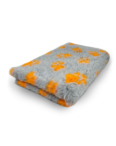 VET BED - 2 KLEUREN MET POOTJES - ANTISLIP HONDENMAT 75x50cm 31 verschillende