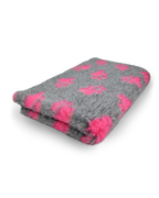 VET BED - 2 KLEUREN MET POOTJES - rol5 meterx150cm 31 verschillende