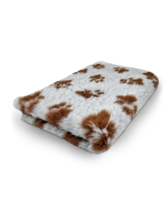 VET BED - 2 KLEUREN MET POOTJES - ANTISLIP HONDENMAT 150x100cm 31 verschillende