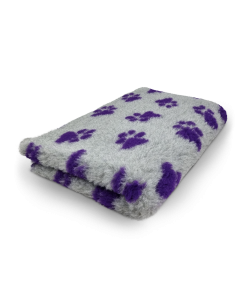 VET BED - 2 KLEUREN MET POOTJES - ANTISLIP HONDENMAT 100x75cm 31 verschillende