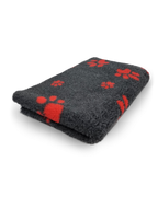 VET BED - 2 KLEUREN MET POOTJES - ANTISLIP HONDENMAT 75x50cm 31 verschillende