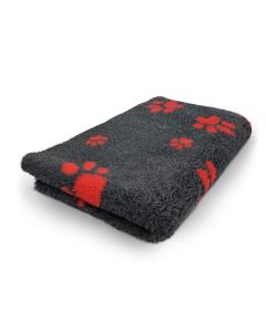 VET BED - 2 KLEUREN MET POOTJES - ANTISLIP HONDENMAT 75x50cm 31 verschillende