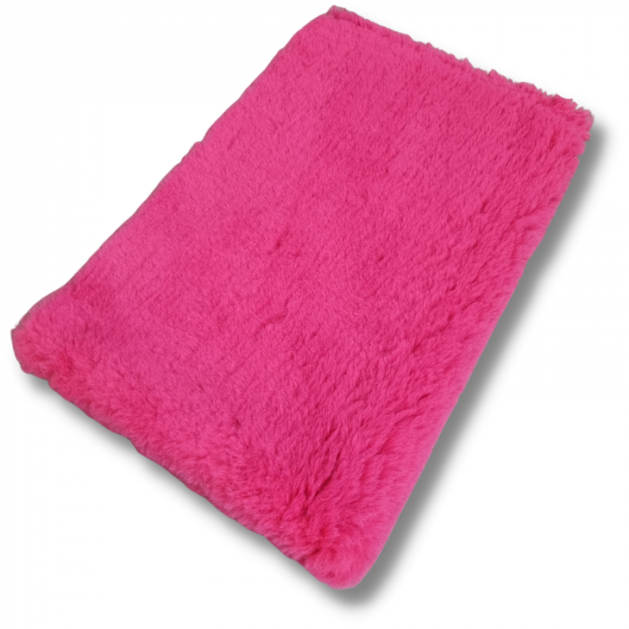 vet bed effen 16 verschilde kleuren maat 150x100