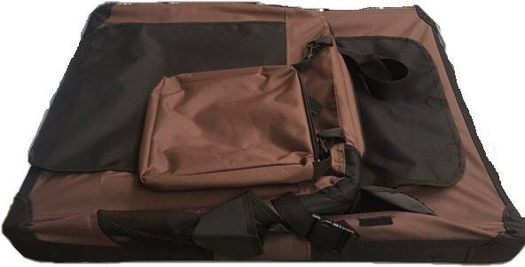Topmast Nylon Premium Reisbench ANTRACIET /PAARS /BRUIN