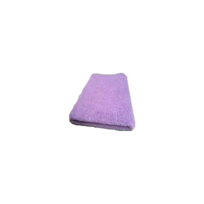 vet bed effen 16 verschilde kleuren maat 75x50