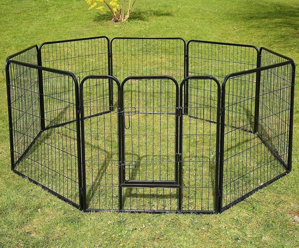 PREMIUM PUPPYREN - ZWART GECOAT 640 cm