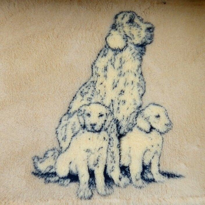 VET BED GOLDEN RETRIEVER-PUPPY ANTI-SLIP