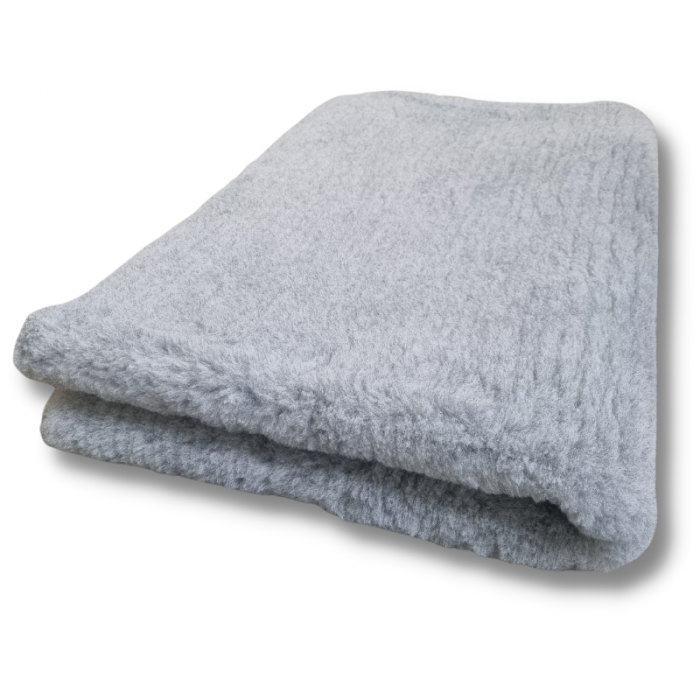 vet bed effen 16 verschilde kleuren maat 100x75