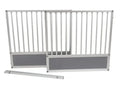Hundos Pro puppyren uitbreidingsset 2 panelen Paneel met spijlen- Paneel met spijlen