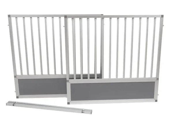 Hundos Pro puppyren uitbreidingsset 2 panelen Paneel met spijlen- Paneel met spijlen