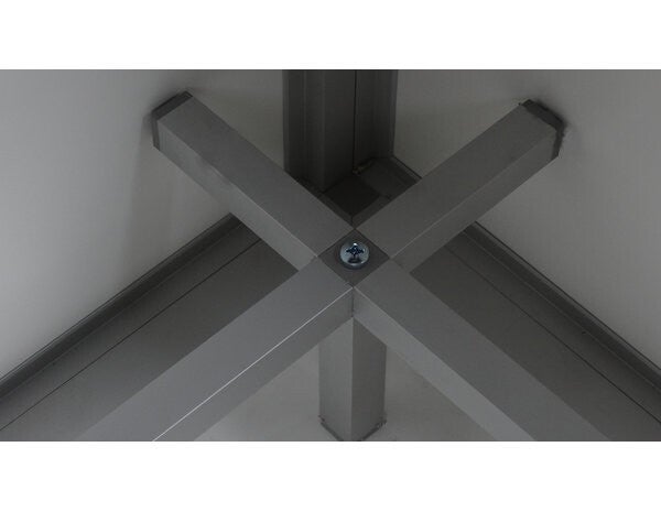 Hundos Pro Werpkist maat XL 120x120x60 cm. inclusief anti-doodligstang en warmtelamp beugel