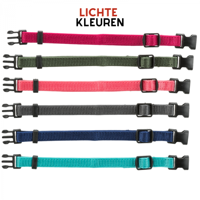PUPPY HALSBANDJES - 6 KLEUREN ASSORTIMENT