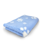 VET BED - 2 KLEUREN MET POOTJES - ANTISLIP HONDENMAT 75x50cm 31 verschillende