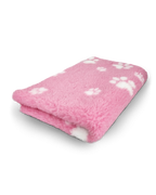 VET BED - 2 KLEUREN MET POOTJES - rol5 meterx150cm 31 verschillende