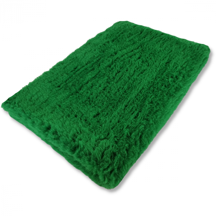 vet bed effen 16 verschilde kleuren maat 100x75